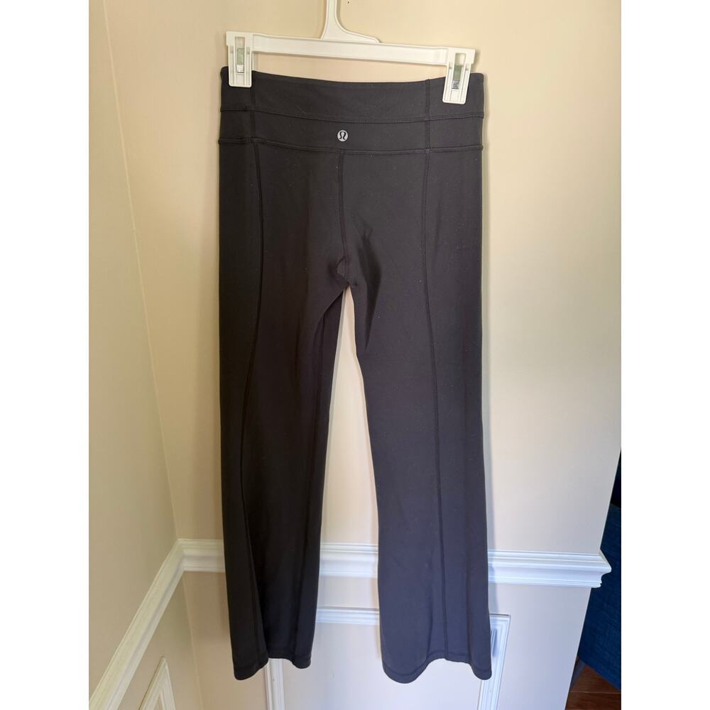 Lululemon | Y2K Groove Reversible High Waist Black/Gray Athlesuire Workout- Sz 4 - Picture 7 of 11